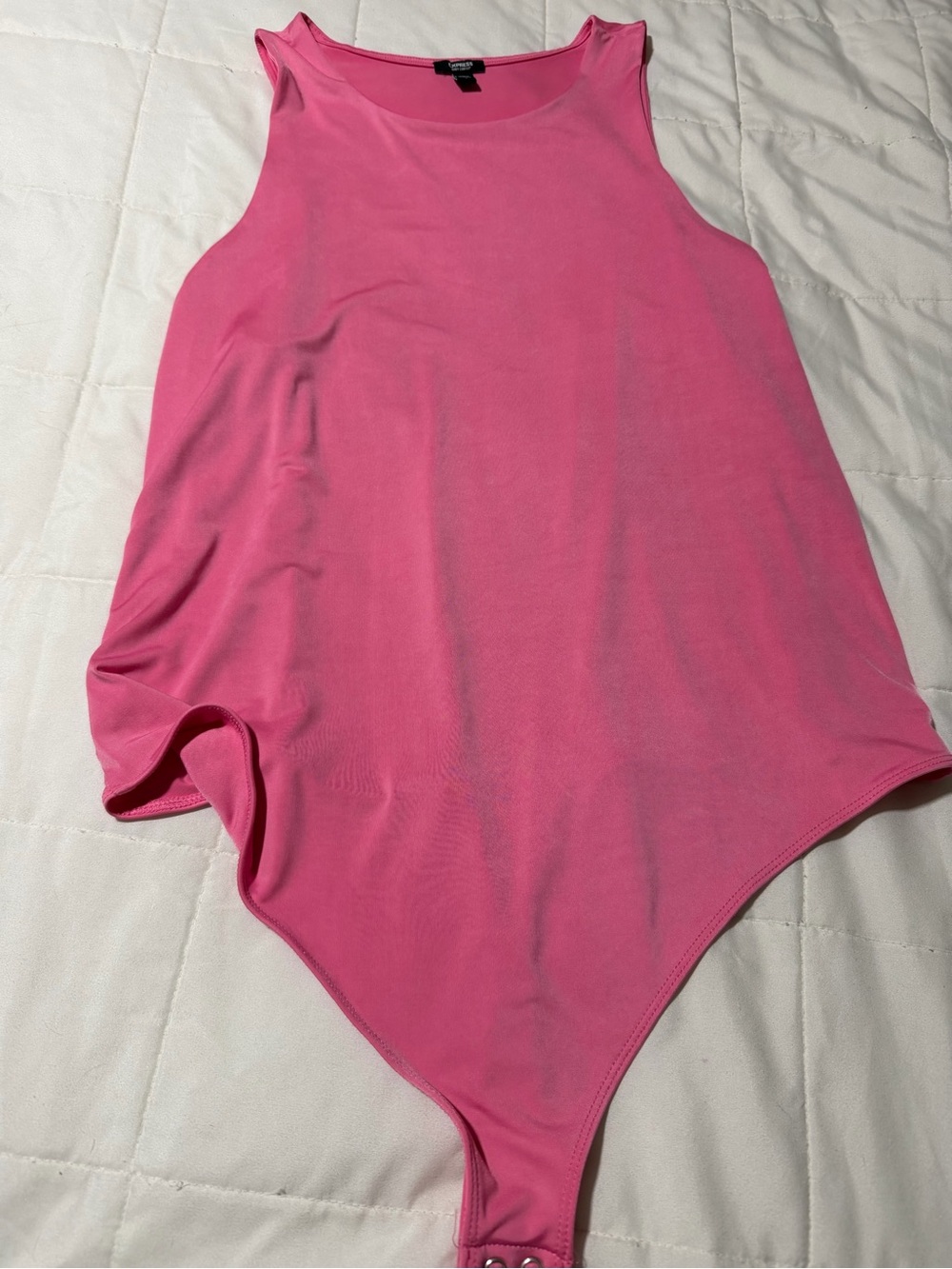 Express Body Contour Bodysuit - color pink